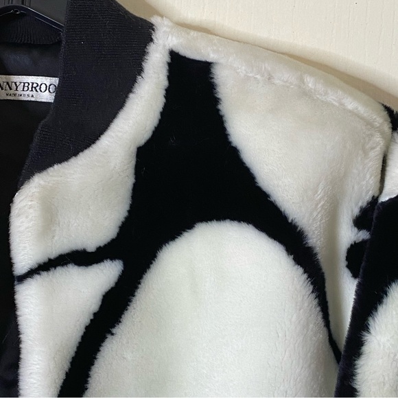 vtg Donnybrook Faces Fur Bomber Jacket - Picture 6 of 13